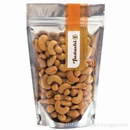 K-seal Stand-up Pouch with Clear Window, Used for Dry Food Packaging, Made of PET/VMPET and PET/PE